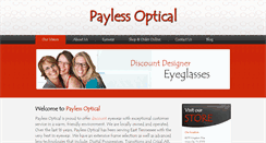 Desktop Screenshot of paylessopticalknoxville.com